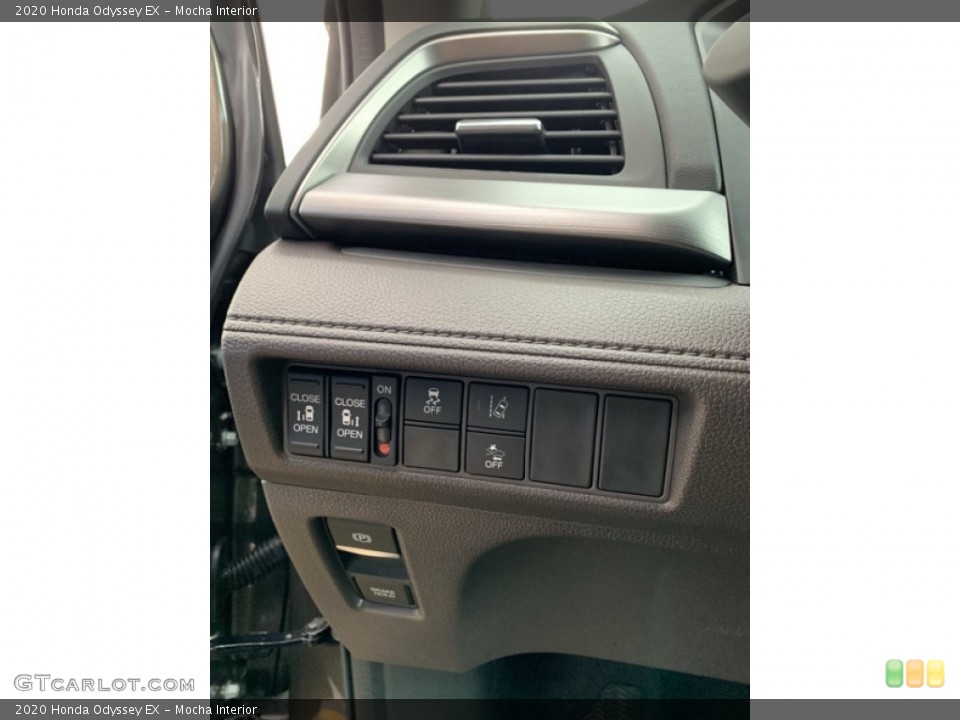 Mocha Interior Controls for the 2020 Honda Odyssey EX #135342001