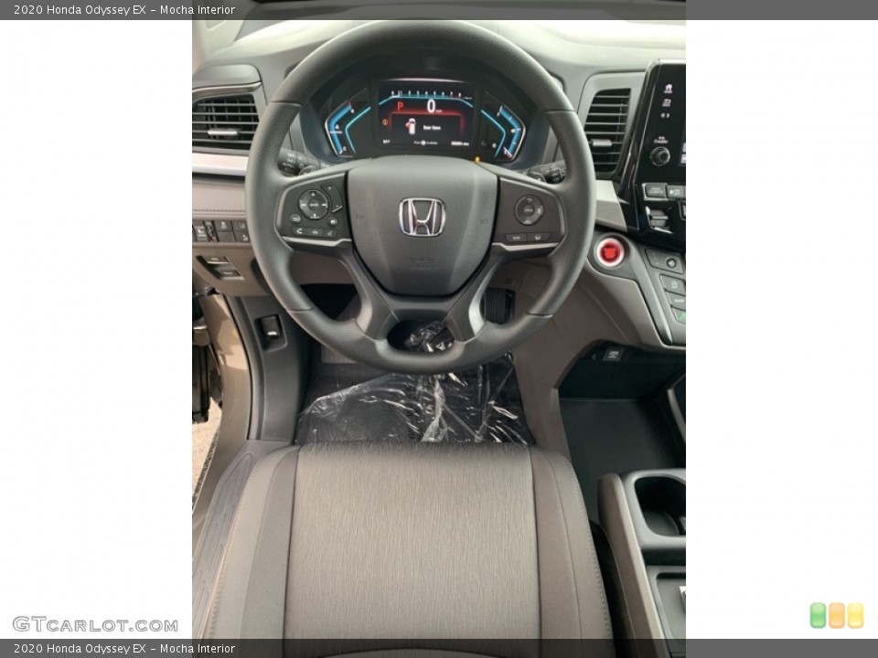 Mocha Interior Steering Wheel for the 2020 Honda Odyssey EX #135342017