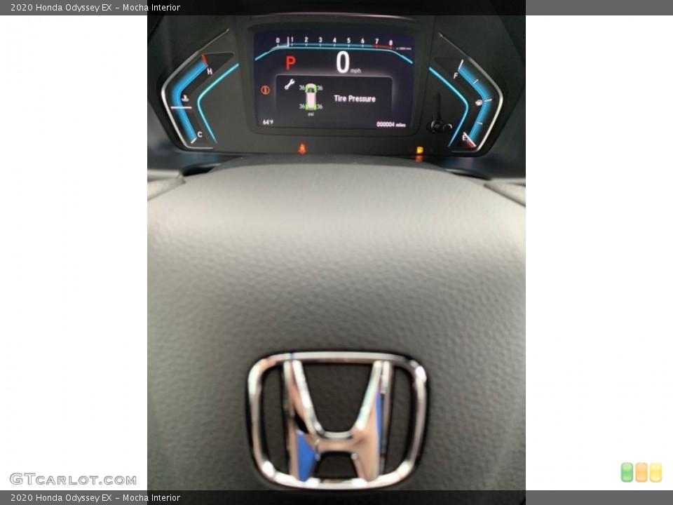 Mocha Interior Gauges for the 2020 Honda Odyssey EX #135342331