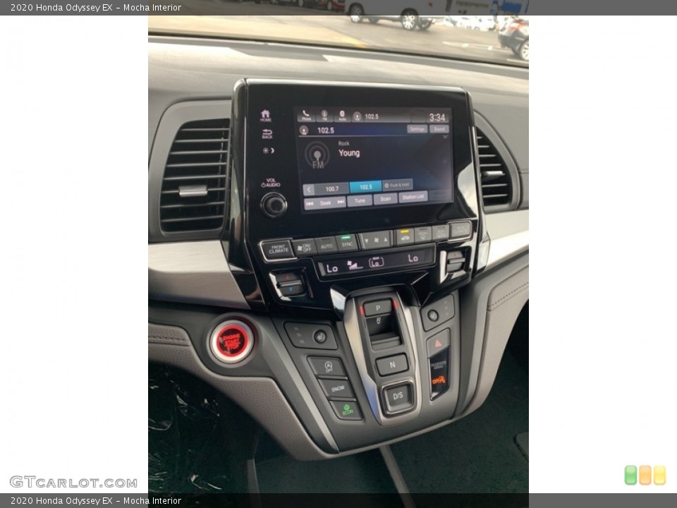 Mocha Interior Controls for the 2020 Honda Odyssey EX #135342346