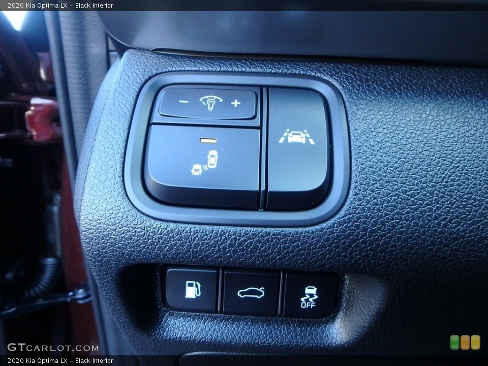 Black Interior Controls for the 2020 Kia Optima LX #135344353