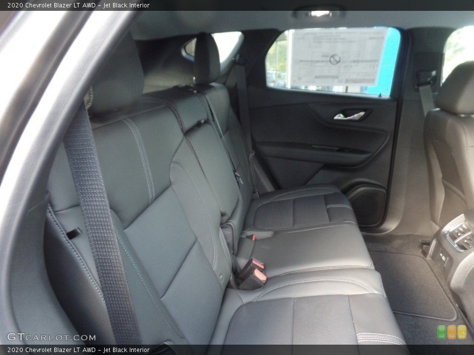 Jet Black Interior Rear Seat for the 2020 Chevrolet Blazer LT AWD #135346733