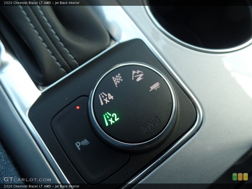 Jet Black Interior Controls for the 2020 Chevrolet Blazer LT AWD #135346882