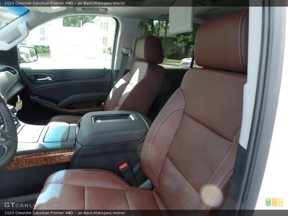 Jet Black/Mahogany Interior Front Seat for the 2020 Chevrolet Suburban Premier 4WD #135347083