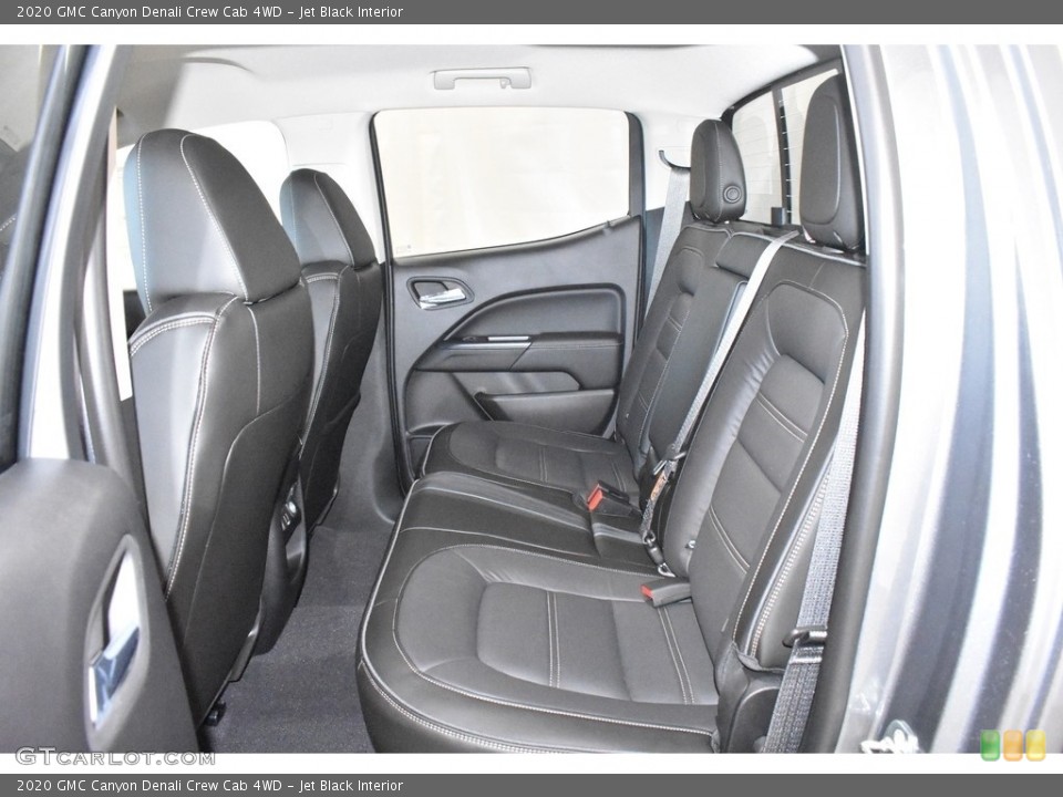 Jet Black Interior Rear Seat for the 2020 GMC Canyon Denali Crew Cab 4WD #135349922
