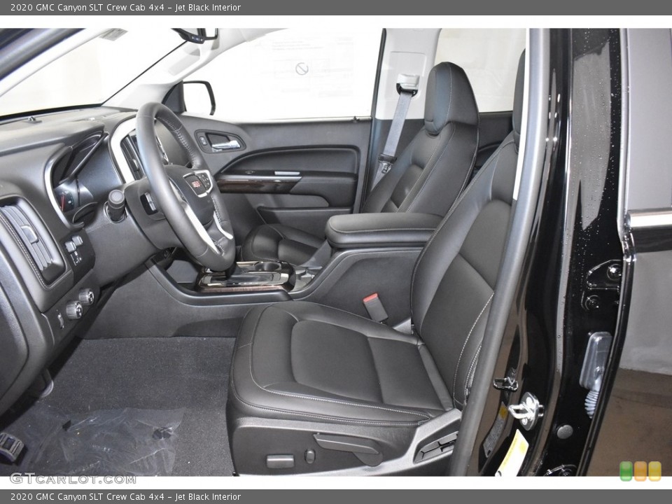 Jet Black Interior Photo for the 2020 GMC Canyon SLT Crew Cab 4x4 #135350060