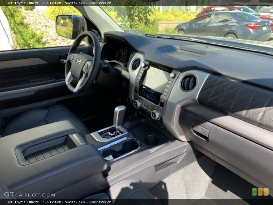 Black Interior Photo for the 2020 Toyota Tundra 1794 Edition CrewMax