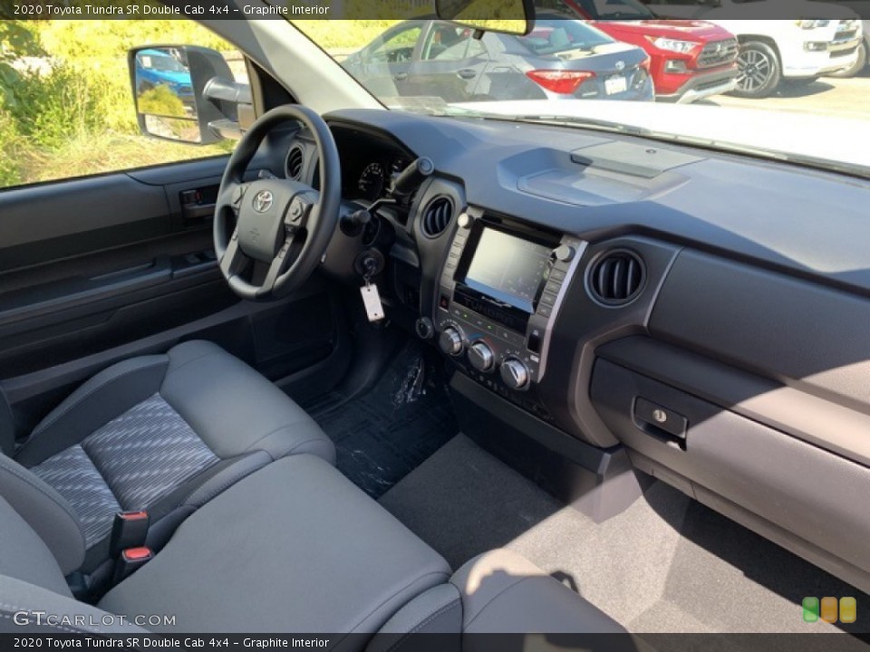 Graphite Interior Dashboard for the 2020 Toyota Tundra SR Double Cab 4x4 #135356579