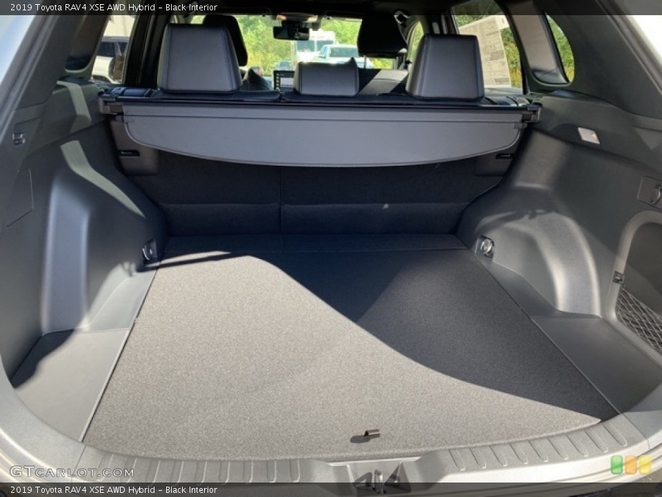 Black Interior Trunk for the 2019 Toyota RAV4 XSE AWD Hybrid #135357005