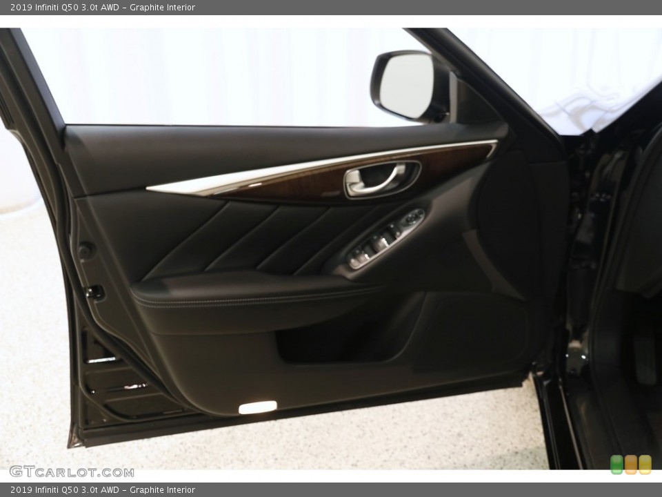 Graphite Interior Door Panel for the 2019 Infiniti Q50 3.0t AWD #135358460