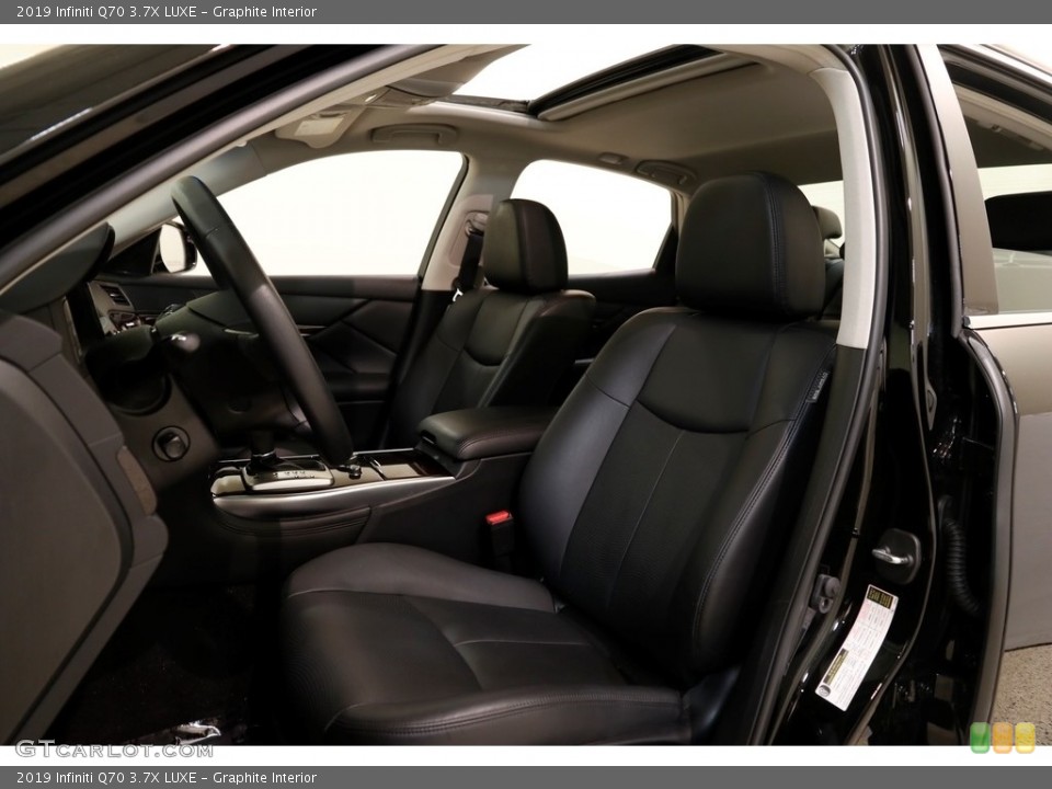 Graphite Interior Front Seat for the 2019 Infiniti Q70 3.7X LUXE #135362528