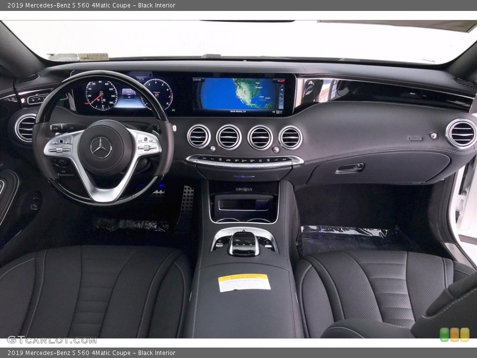 Black Interior Photo for the 2019 Mercedes-Benz S 560 4Matic Coupe #135363014