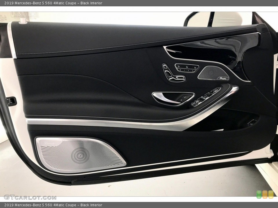 Black Interior Door Panel for the 2019 Mercedes-Benz S 560 4Matic Coupe #135363257