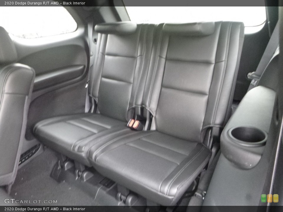 Black Interior Rear Seat for the 2020 Dodge Durango R/T AWD #135365813
