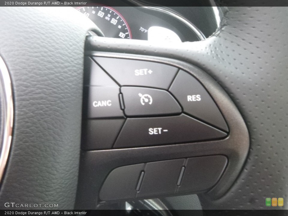 Black Interior Steering Wheel for the 2020 Dodge Durango R/T AWD #135366074