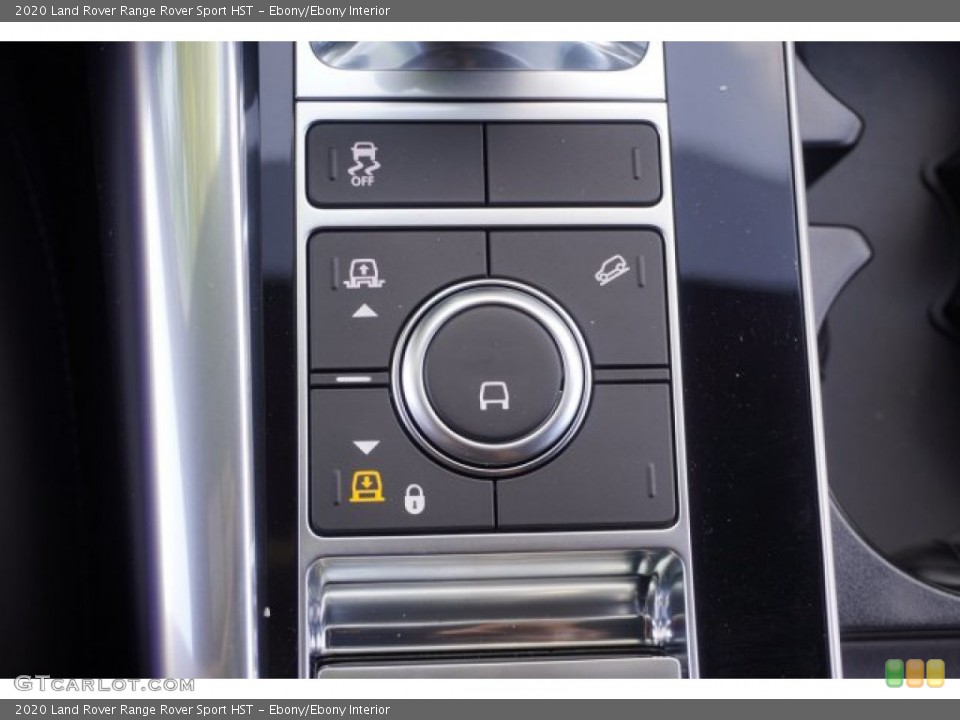 Ebony/Ebony Interior Controls for the 2020 Land Rover Range Rover Sport HST #135369089