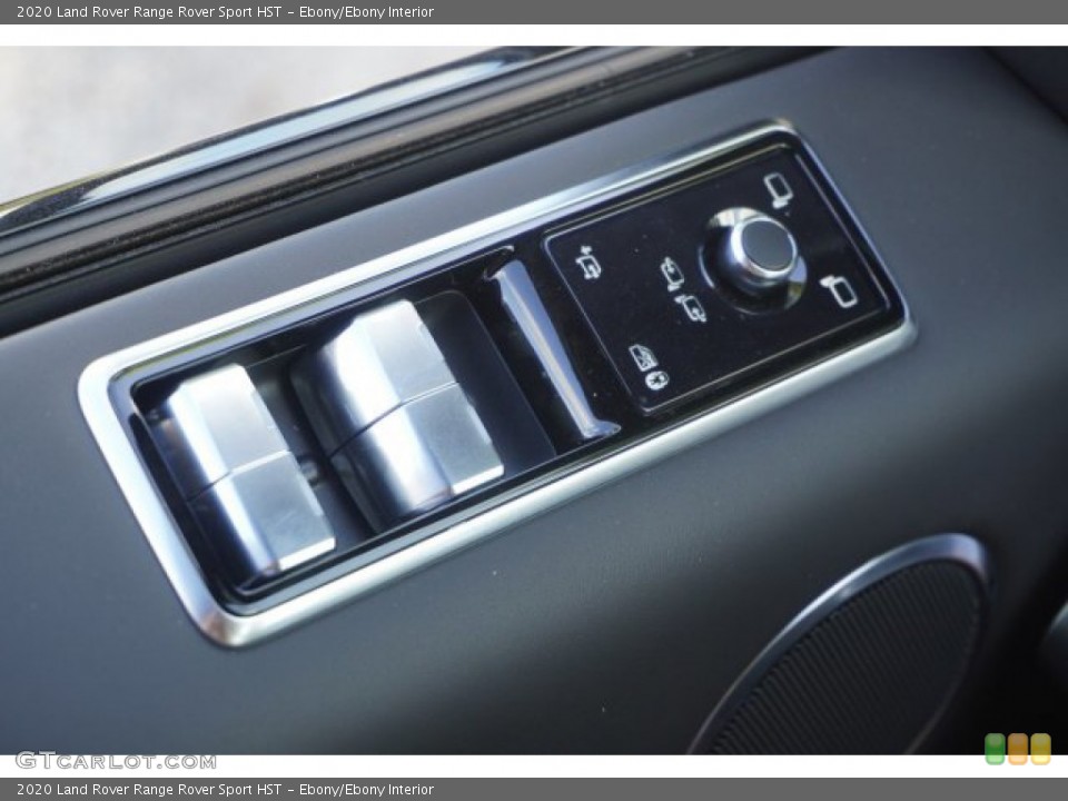 Ebony/Ebony Interior Controls for the 2020 Land Rover Range Rover Sport HST #135369164