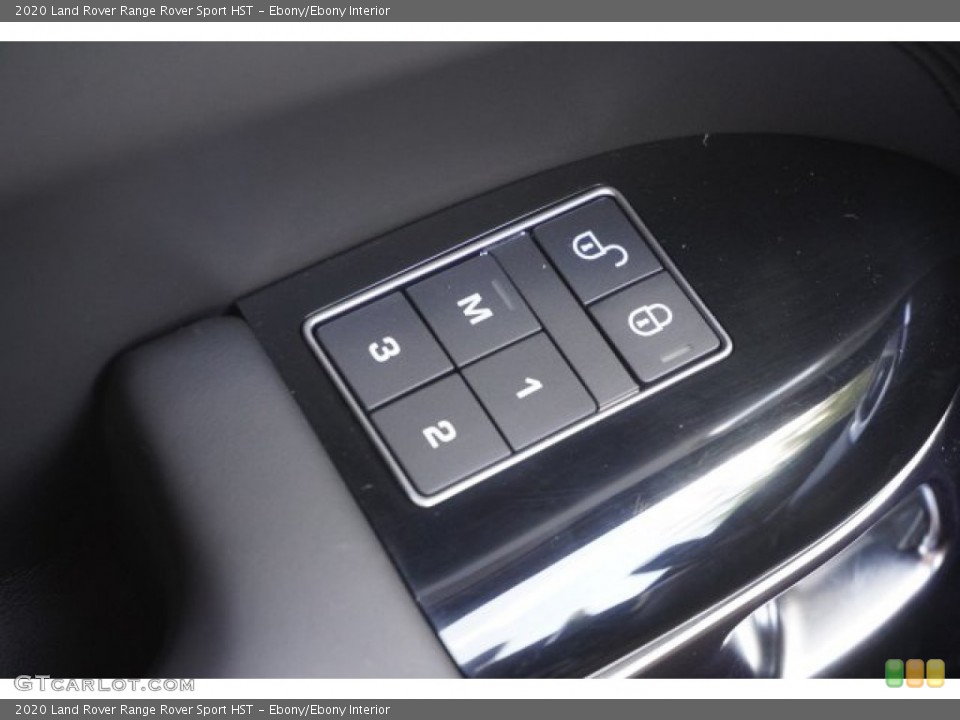 Ebony/Ebony Interior Controls for the 2020 Land Rover Range Rover Sport HST #135369179
