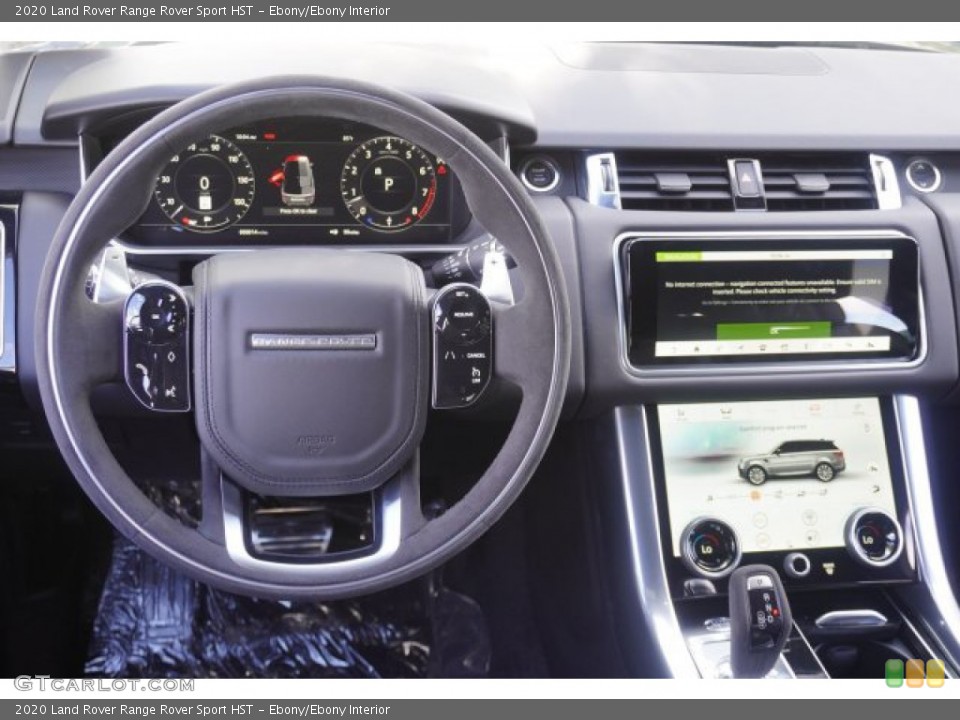 Ebony/Ebony Interior Steering Wheel for the 2020 Land Rover Range Rover Sport HST #135369284