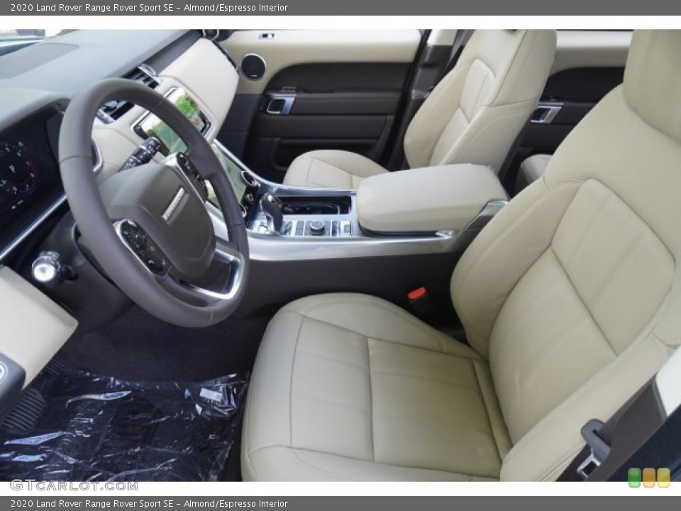 Almond/Espresso Interior Front Seat for the 2020 Land Rover Range Rover Sport SE #135372074