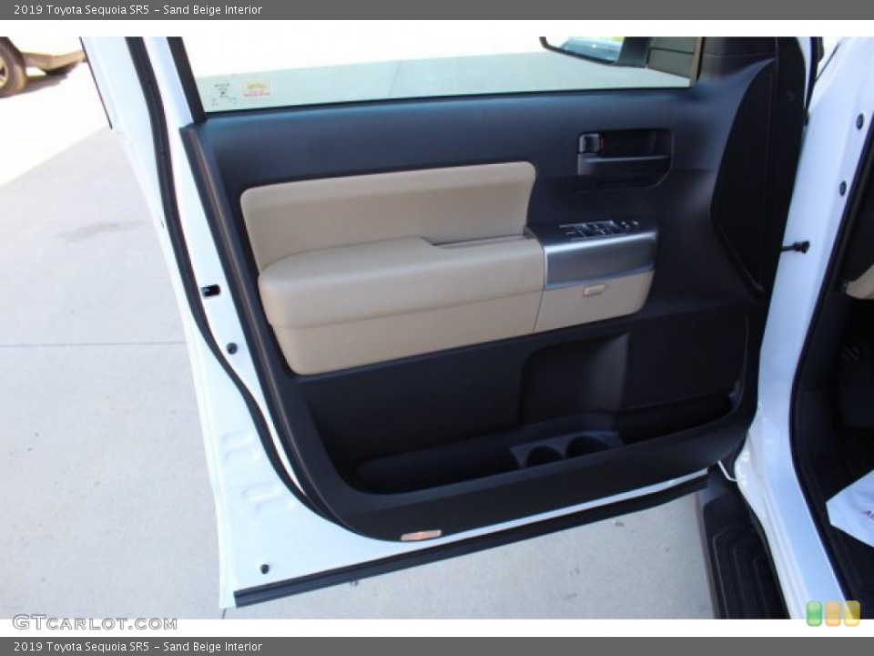 Sand Beige Interior Door Panel for the 2019 Toyota Sequoia SR5 #135372194
