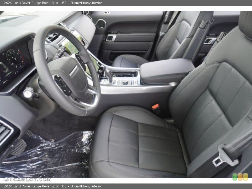 Ebony/Ebony Interior Front Seat for the 2020 Land Rover Range Rover Sport HSE #135375338