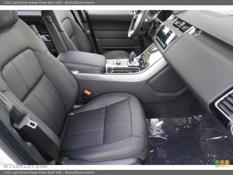 Ebony/Ebony Interior Front Seat for the 2020 Land Rover Range Rover Sport HSE #135375362