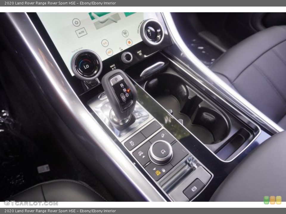 Ebony/Ebony Interior Controls for the 2020 Land Rover Range Rover Sport HSE #135375539