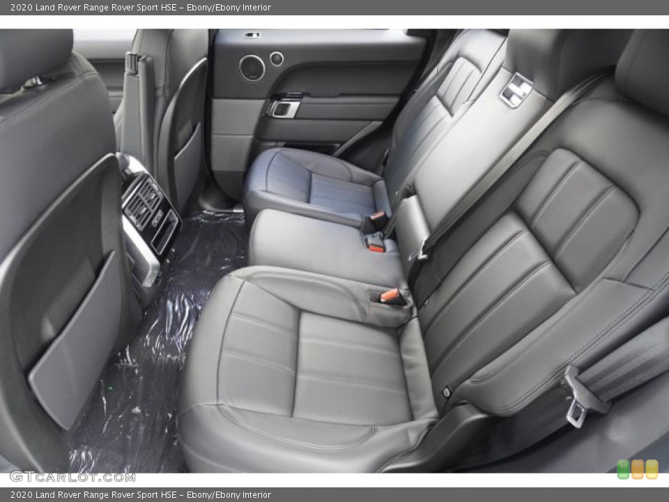 Ebony/Ebony Interior Rear Seat for the 2020 Land Rover Range Rover Sport HSE #135375785