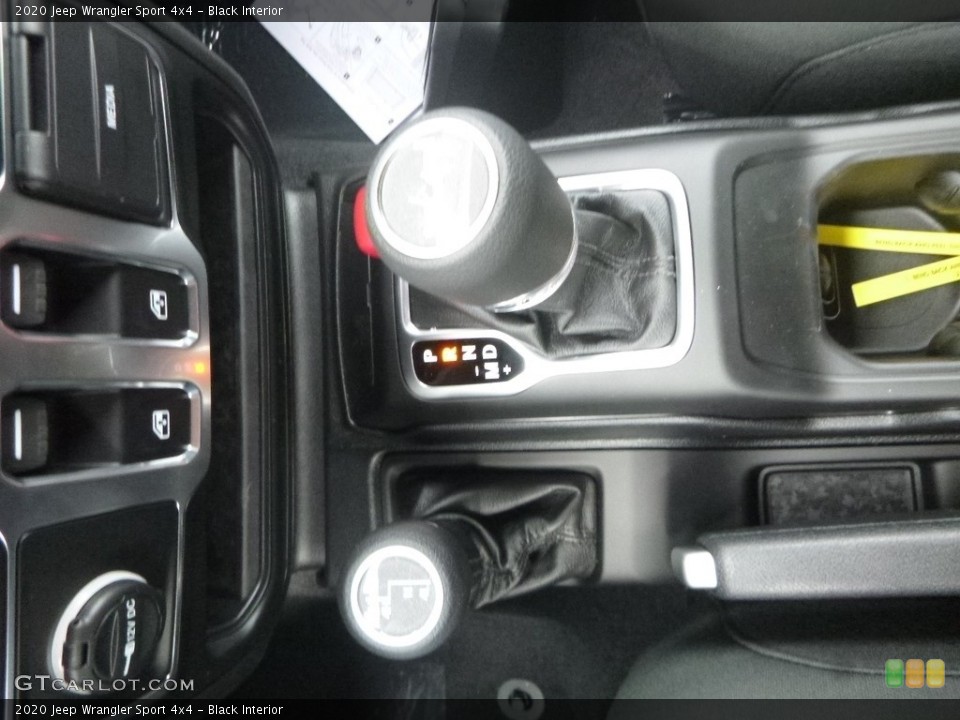 Black Interior Transmission for the 2020 Jeep Wrangler Sport 4x4 #135376391
