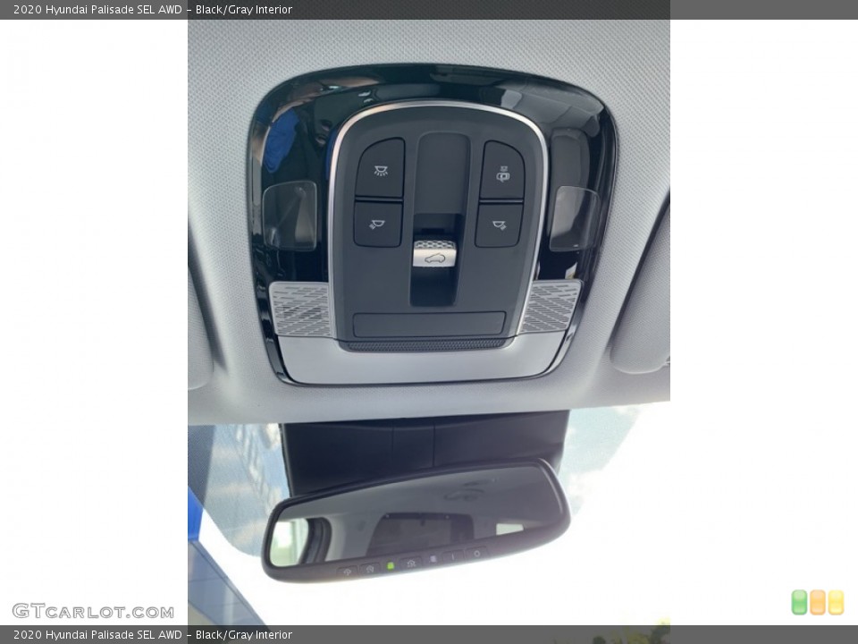 Black/Gray Interior Controls for the 2020 Hyundai Palisade SEL AWD #135376723