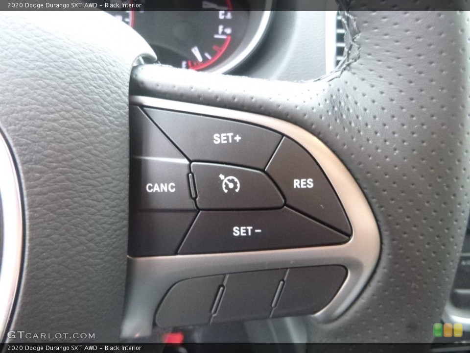 Black Interior Steering Wheel for the 2020 Dodge Durango SXT AWD #135381932