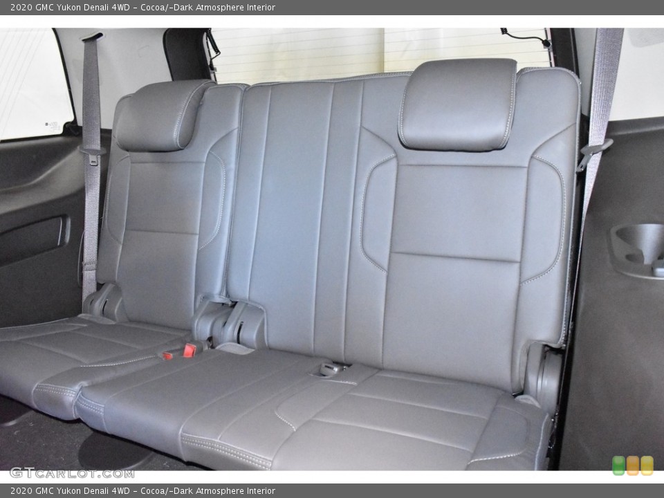 Cocoa/­Dark Atmosphere Interior Rear Seat for the 2020 GMC Yukon Denali 4WD #135390800