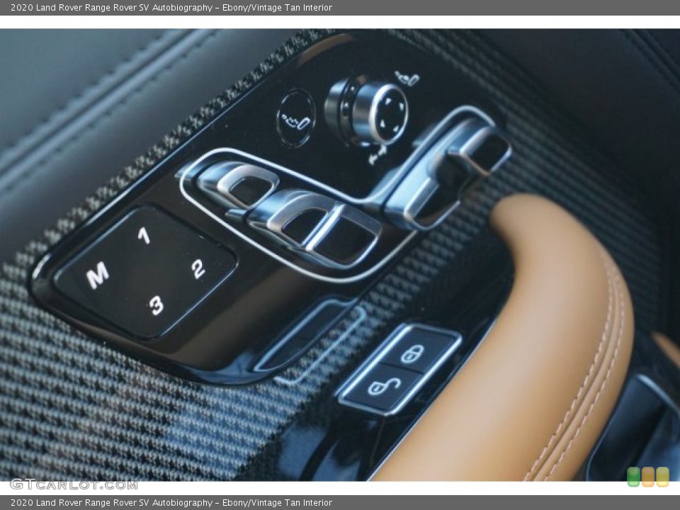 Ebony/Vintage Tan Interior Controls for the 2020 Land Rover Range Rover SV Autobiography #135398786