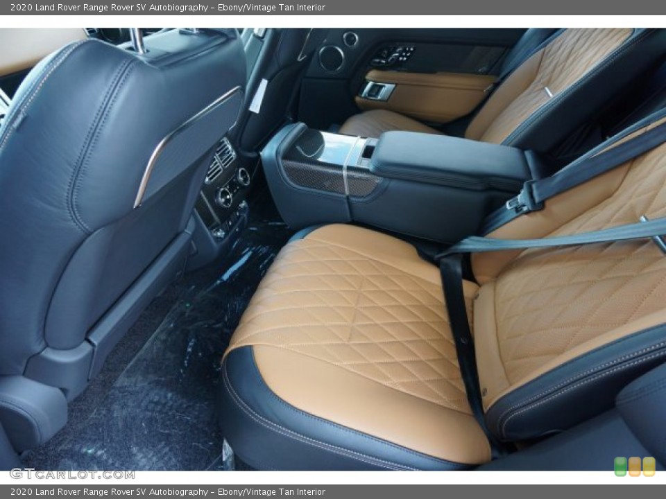 Ebony/Vintage Tan Interior Rear Seat for the 2020 Land Rover Range Rover SV Autobiography #135398831