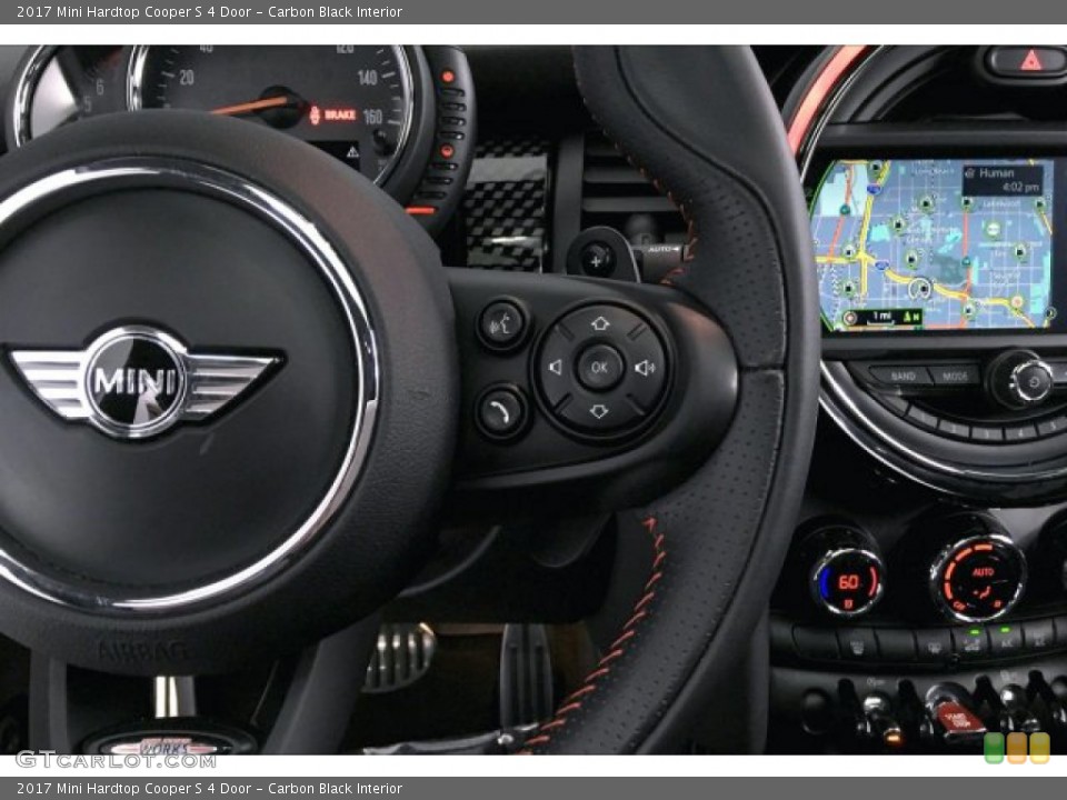 Carbon Black Interior Steering Wheel for the 2017 Mini Hardtop Cooper S 4 Door #135405776