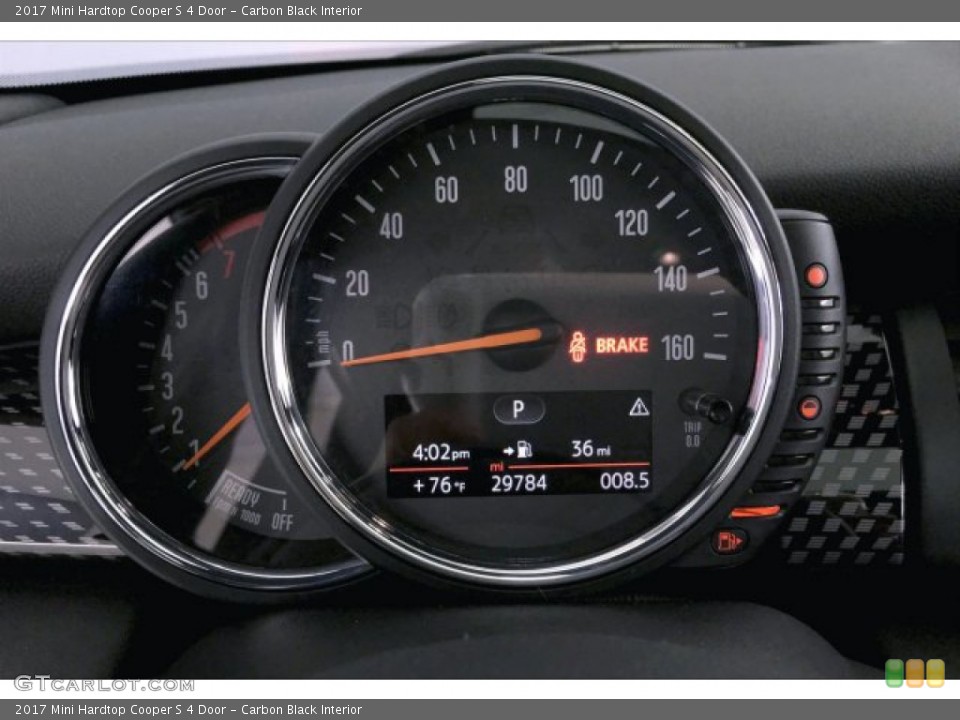 Carbon Black Interior Gauges for the 2017 Mini Hardtop Cooper S 4 Door #135405797