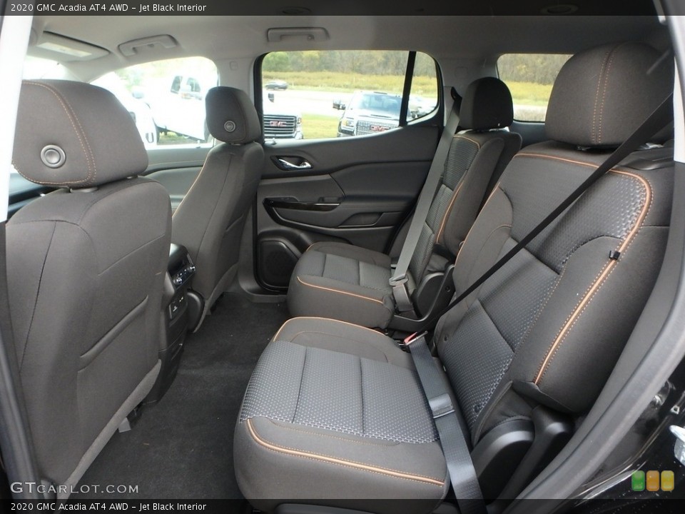 Jet Black Interior Rear Seat for the 2020 GMC Acadia AT4 AWD #135415295