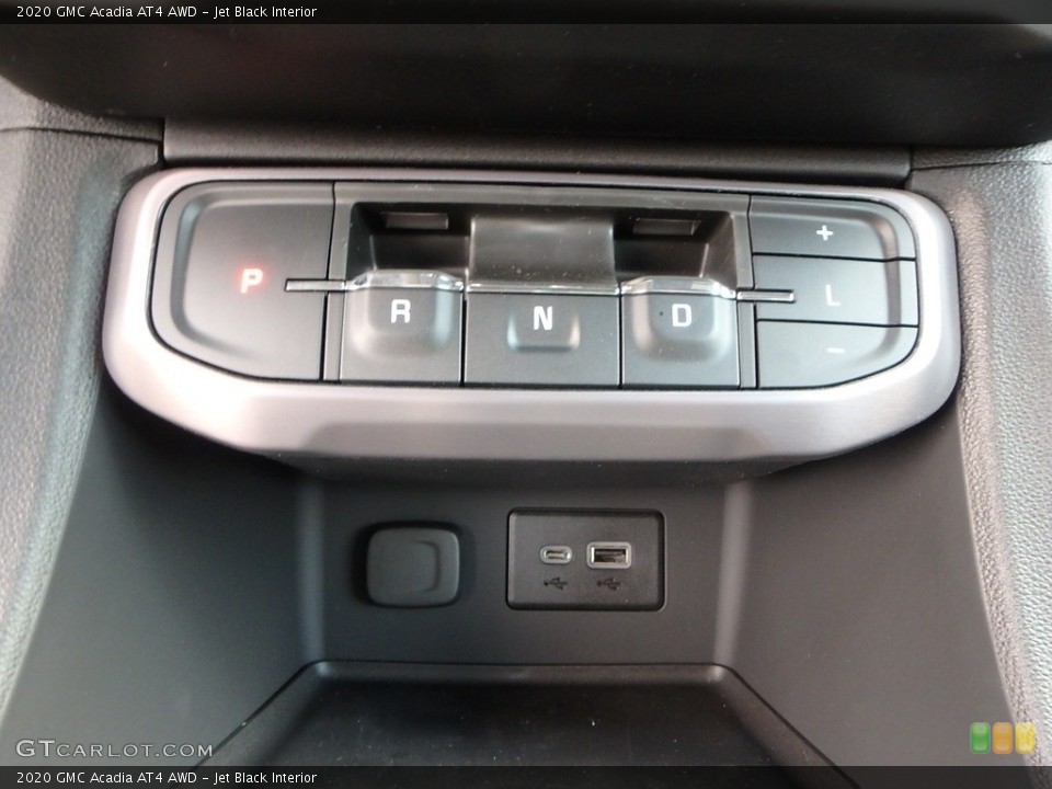 Jet Black Interior Transmission for the 2020 GMC Acadia AT4 AWD #135415475