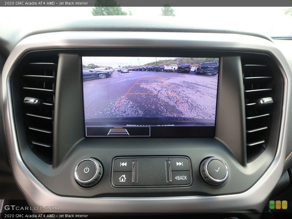 Jet Black Interior Navigation for the 2020 GMC Acadia AT4 AWD #135415505