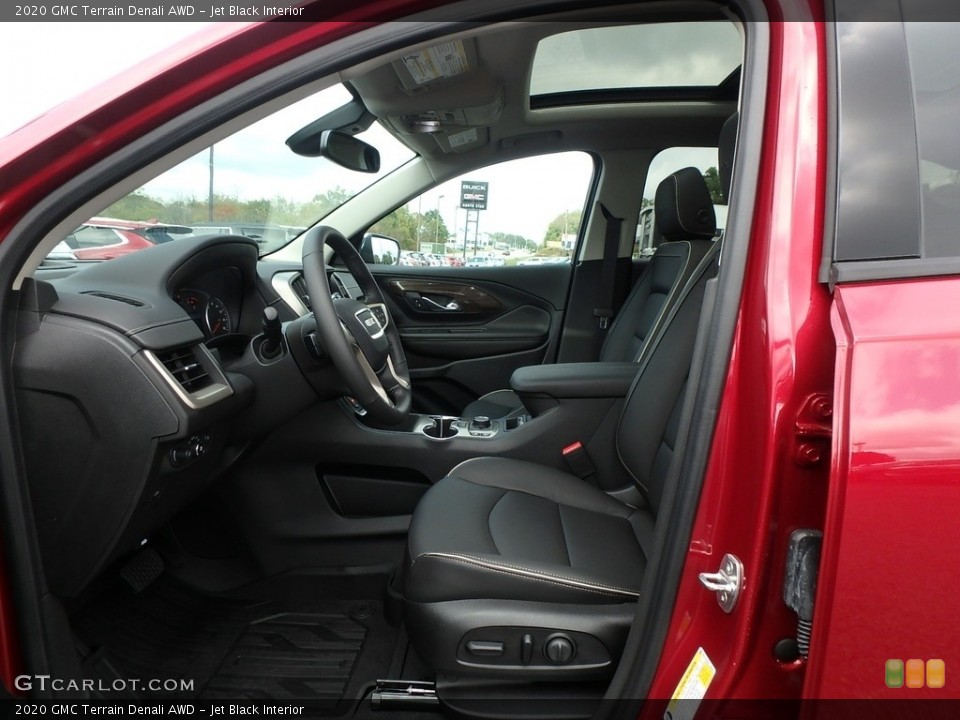 Jet Black Interior Front Seat for the 2020 GMC Terrain Denali AWD #135418364