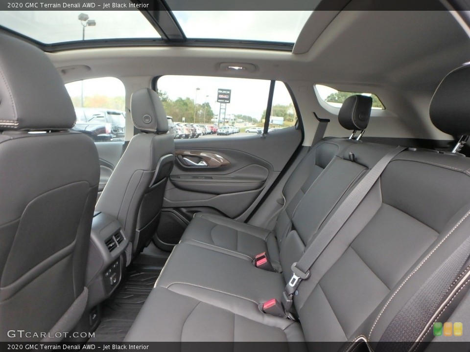 Jet Black Interior Rear Seat for the 2020 GMC Terrain Denali AWD #135418391