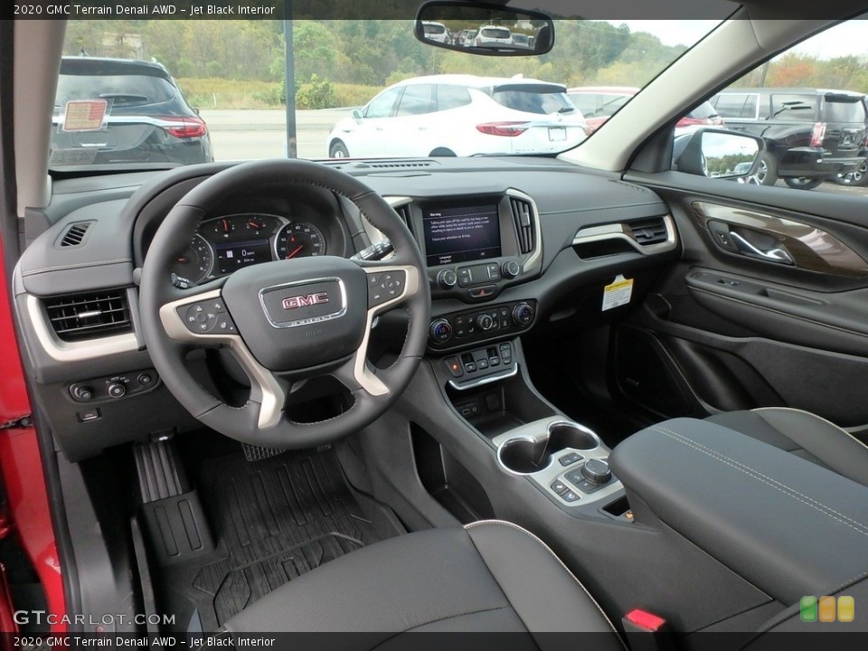 Jet Black Interior Photo for the 2020 GMC Terrain Denali AWD #135418419