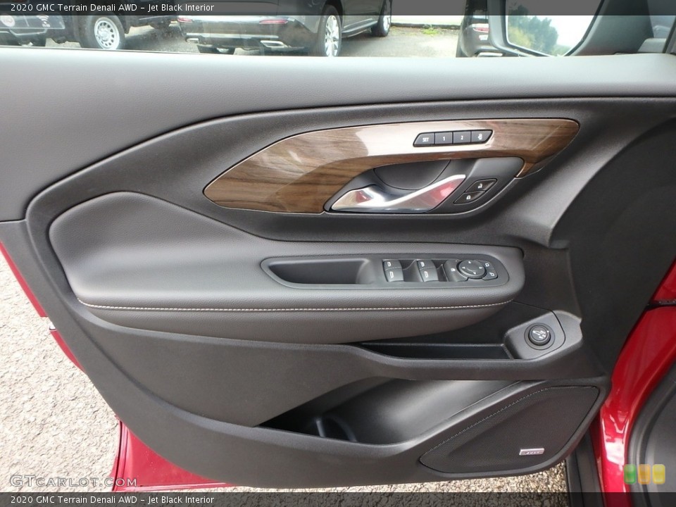 Jet Black Interior Door Panel for the 2020 GMC Terrain Denali AWD #135418457