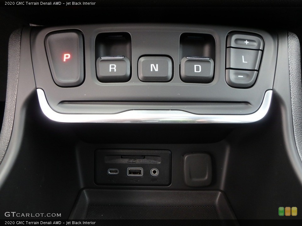 Jet Black Interior Transmission for the 2020 GMC Terrain Denali AWD #135418577