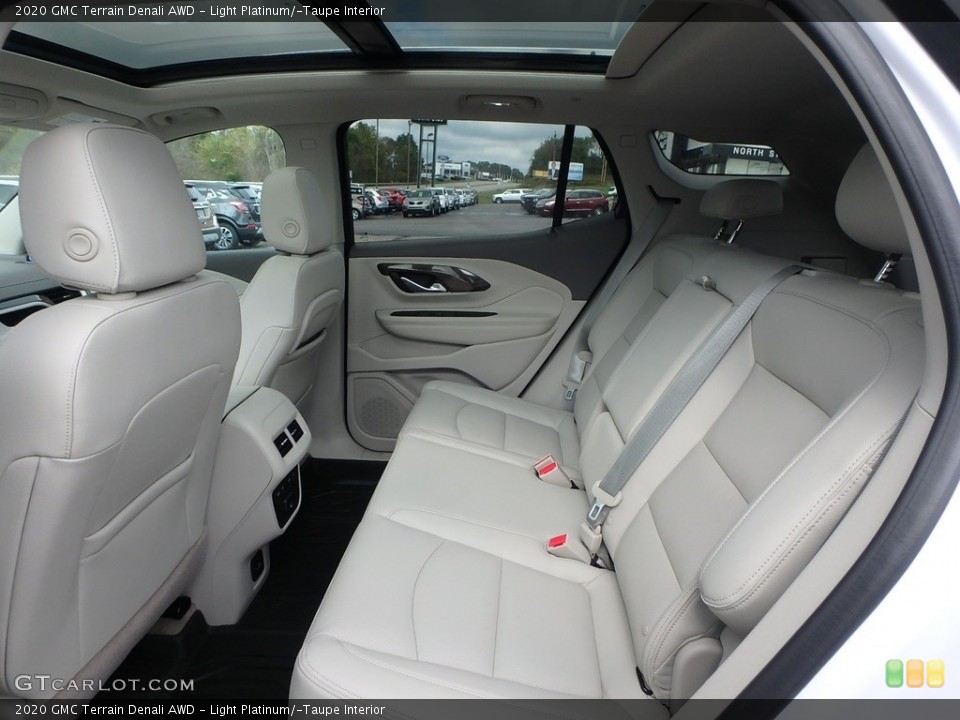 Light Platinum/­Taupe Interior Rear Seat for the 2020 GMC Terrain Denali AWD #135419648