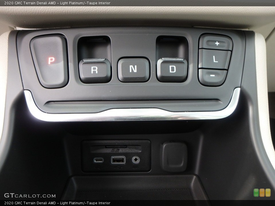 Light Platinum/­Taupe Interior Transmission for the 2020 GMC Terrain Denali AWD #135419840