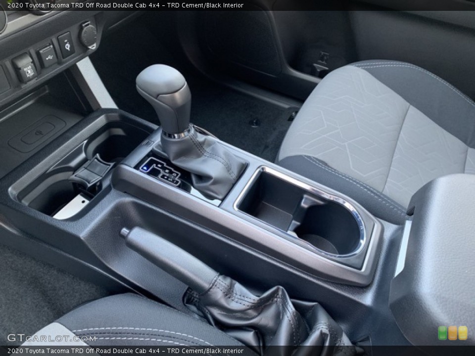 TRD Cement/Black Interior Transmission for the 2020 Toyota Tacoma TRD Off Road Double Cab 4x4 #135442990