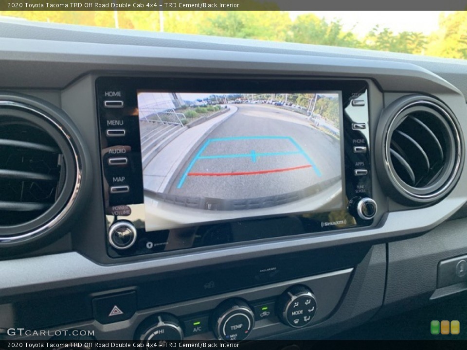 TRD Cement/Black Interior Navigation for the 2020 Toyota Tacoma TRD Off Road Double Cab 4x4 #135443513