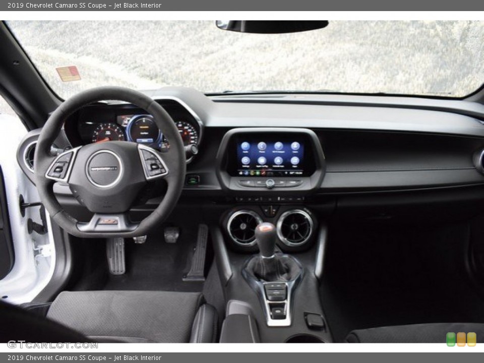 Jet Black Interior Dashboard for the 2019 Chevrolet Camaro SS Coupe #135445894